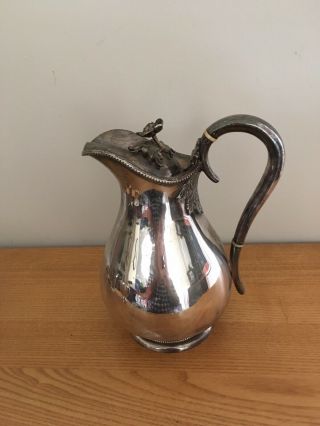 Silver Plated Claret /water Jug