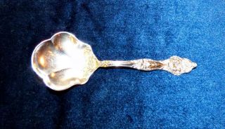 Baker Manchester Landers No 2 Sterling Silver 5 3/8 " Bonbon Spoon Exc Rare 1900