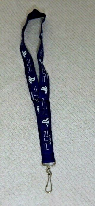 Playstation 2 Ps2 Pspvery Rare Promo Lanyard Keyholder Collectible For Gamers