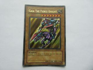 Yugioh - 1st Edition Gaia The Fierce Knight Lob - 006 Ultra Rare