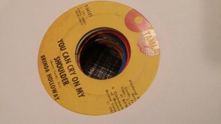 Brenda Holloway 45 You Can Cry On My Shoulder/how Many Times Rare Northern