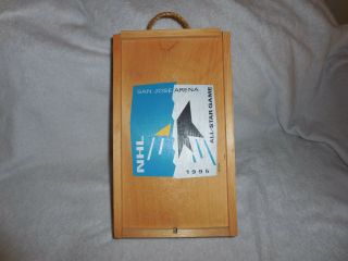 Rare San Jose Sharks 1995 All Star Game Limited Edition Wine Box