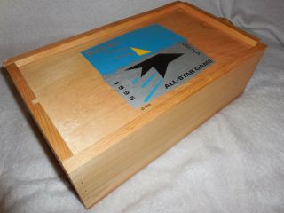 Rare San Jose Sharks 1995 All Star Game Limited Edition Wine Box 2