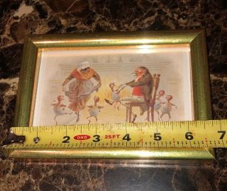 Vintage 6x8 Picture frame By Intercraft Industries w A Vintage Print Ships 2