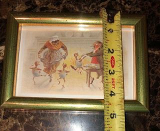 Vintage 6x8 Picture frame By Intercraft Industries w A Vintage Print Ships 3