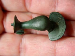 Roman Romano british bronze fibula Knee brooch artefact metal detecting detector 2