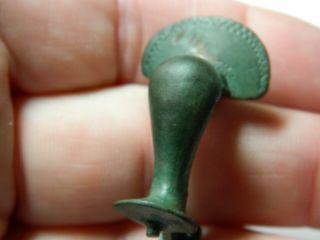 Roman Romano british bronze fibula Knee brooch artefact metal detecting detector 3