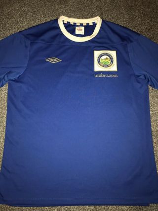 Linfield Fc Home Shirt 2011/12 125 Year Anniversary Large Rare