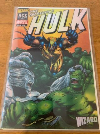 Wizard Ace Edition Incredible Hulk 181 Marvel Comics Rare Limited