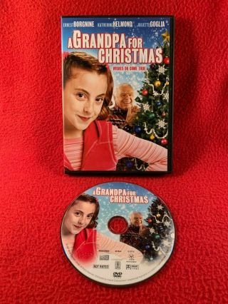 A Grandpa For Christmas Dvd Ernest Borgnine Hallmark Movie Region 1 Usa Rare Oop