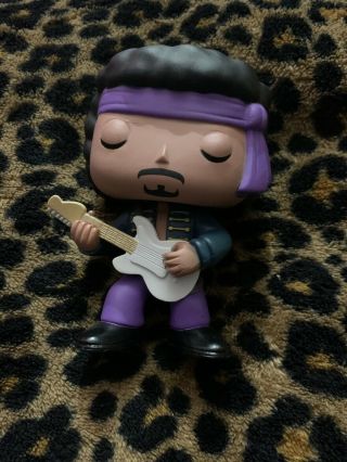 Rare Funko Pop Vaulted Jimi Hendrix Purple Haze 01 No Box