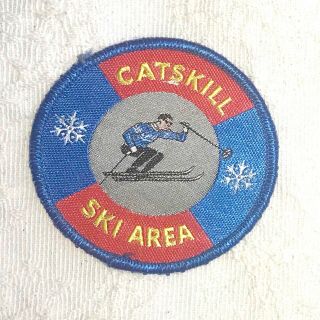 Vintage Catskill Ski Area (aka Bobcat Ski Center) Patch,  Andes,  York - Lost