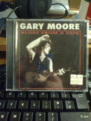 Gary Moore Blues From A Gun Cd (thin Lizzy) Rare Italian Cd Kts Records