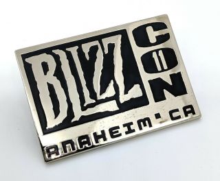 Blizzcon 2011 Logo Lapel Pin Blizzard Collectible World Of Warcraft Wow Rare