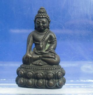 Phra Kring Tongkoon Lp Koon Wat Banrai Thai Buddha Amulet Powerful Be.  2536