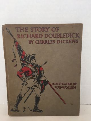 The Story Of Richard Doubledick By Charles Dickens Children’s Antique Book