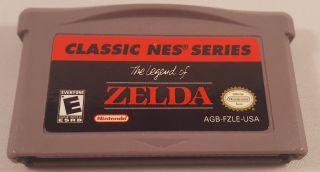 The Legend Of Zelda Nes Nintendo Game Boy Advance Gba Authentic Cleaned Rare