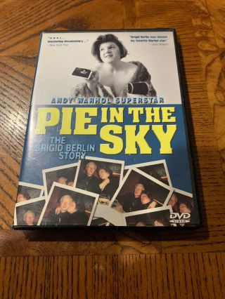 Pie In Sky - Brigid Berlin Story - Dvd - Rare - Color Ntsc