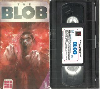 The Blob Rare Oop Vhs Horror,  Cult 80 