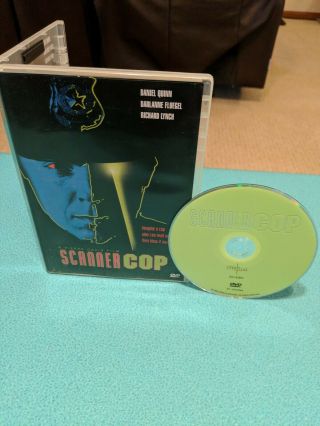 Scanner Cop (dvd) Rare Oop Horror Disc Flawless
