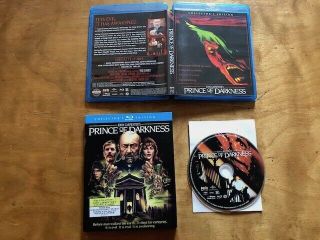 Prince Of Darkness Blu Ray Scream Factory Rare Slipcover John Carpenter Classic
