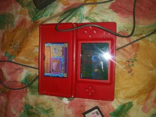 Nintendo Ds Lite Mario Bros Limited Edition Handheld Console Rare