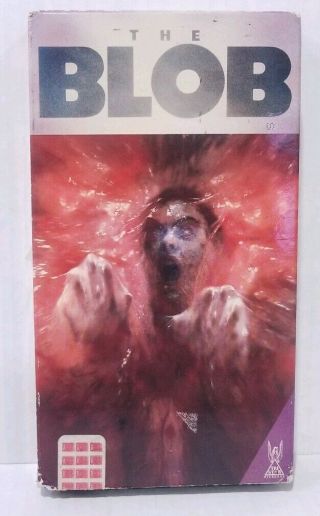 The Blob Vhs Rare Cassette Horror Gore Cult Movie 1988 Rca Label Joe Seneca Rare