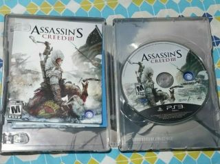 Assassin ' s Creed 3 (rare steel book edition) - PS3 - PlayStation 3 2