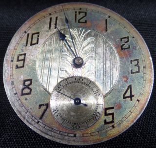 Vintage Antique Movement Atlantic Watch Co 7 Jewel 7j 2 Adjusts Freres Swiss