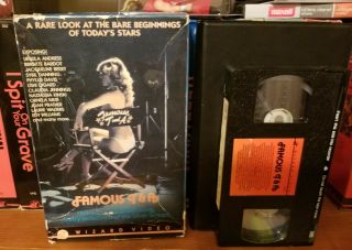 Famous T & A - Rare Wizard Video Big Box W/ Clam Vhs Release