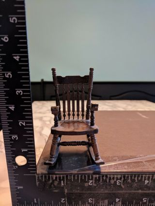 Vintage Doll House Rocking Chair