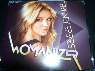Britney Spears Womanizer Rare Eu 2 Track Cd Single
