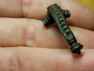 Roman Romano british bronze fibula brooch artefact metal detecting detector 2