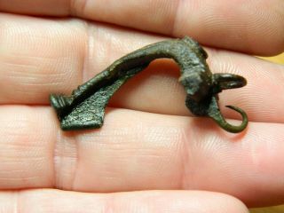 Roman Romano british bronze fibula brooch artefact metal detecting detector 3