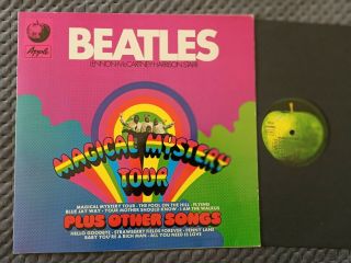 The Beatles Rare German Apple " Magical Mystery Tour " 12 " Lp Same As Us Tracks Nm