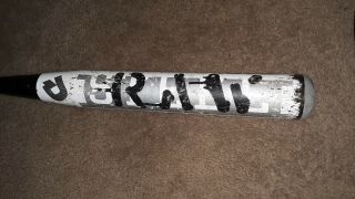 Demarini Raw Steel Rare Softball Bat 2013 28oz No Dents,  Only Field Wear
