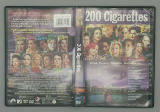 200 Cigarettes (dvd,  1999,  Sensormatic) Like Rare And Out Of Print (oop)