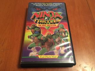 Tmnt Teenage Mutant Ninja Turtles The Next Mutation Vhs Rare Venus Clamshell