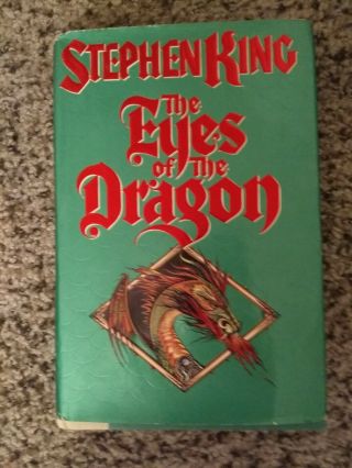 Rare Illustrated Eyes Of The Dragon Stephen King (1987,  Hardcover).