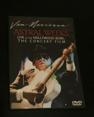 Dvd Van Morrison Astral Weeks Live At Hollywood Bowl The Concert Film 2009 Rare