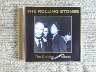 Rolling Stones - Golden Unplugged,  Rare,  Out Of Print,  Import Cd