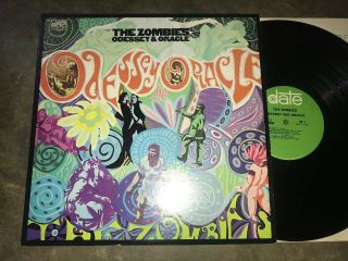 The Zombies - Odessey And Oracle Lp 1968 Us Date 1st Press Ex,  Rare Psych