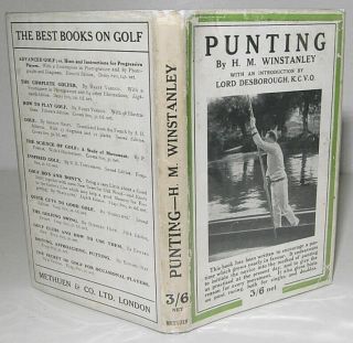 1922 1st Punting A Small Treatise On The Punt River Boating & Rare Dustjacket