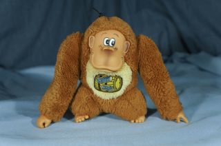 Vintage 1982 Nintendo Donkey Kong Plush Animal 11 " Video Game Doll