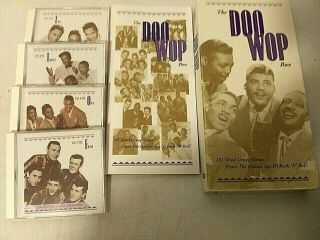The Doo Wop Box Cd Box Set 4 Discs 101 Songs Rare - Rhino Records - W/book - Xmas