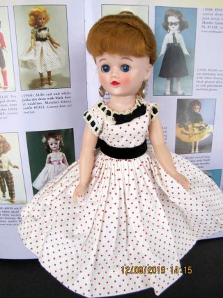 Vintage Vogue Jill Doll Polka Dot Dress - No Doll
