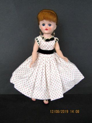 Vintage Vogue Jill Doll Polka Dot Dress - No Doll 3