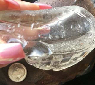 Surf Tumbled Sea Glass Rare Large Frost Kauai Collectible Unique