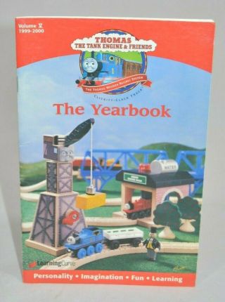 Thomas The Tank Engine & Friends Wooden Railway Yearbook Rare 1999