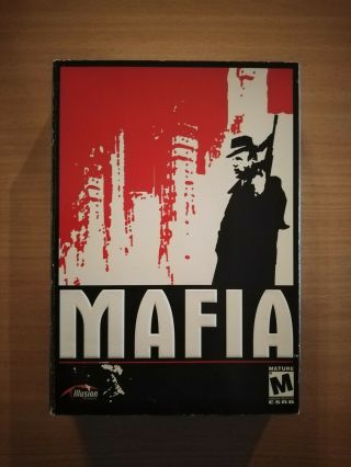 Mafia | Complete Small Box With Map / Poster | Pc,  2002 | Very Rare Version